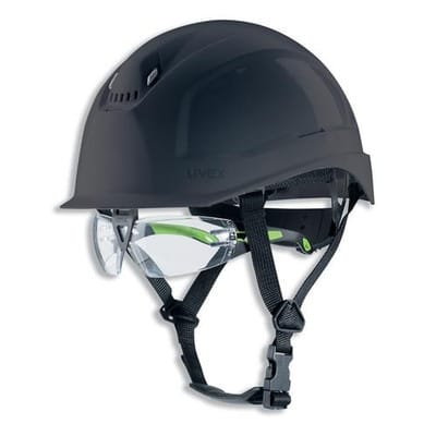 Schutzhelm pheos S-KR IES 9772833 grau mit Lüftungen