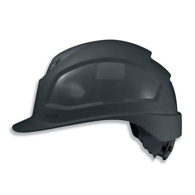 Schutzhelm pheos IES 9772834 grau mit Lüftungen