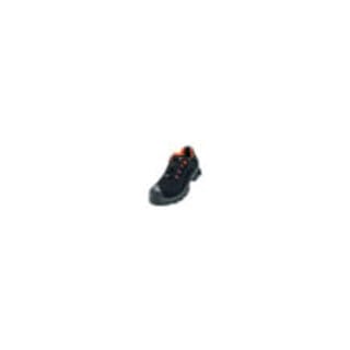 2 MACSOLE® Halbschuhe S3 65283 schwarz/orange, Weite 12, Größe 46