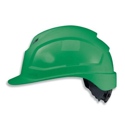 Schutzhelm pheos IES 9772442 grün mit Lüftungen