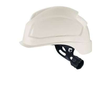 Schutzhelm pheos ABS B-S-WR 9772071 weiß mit Lüftungen