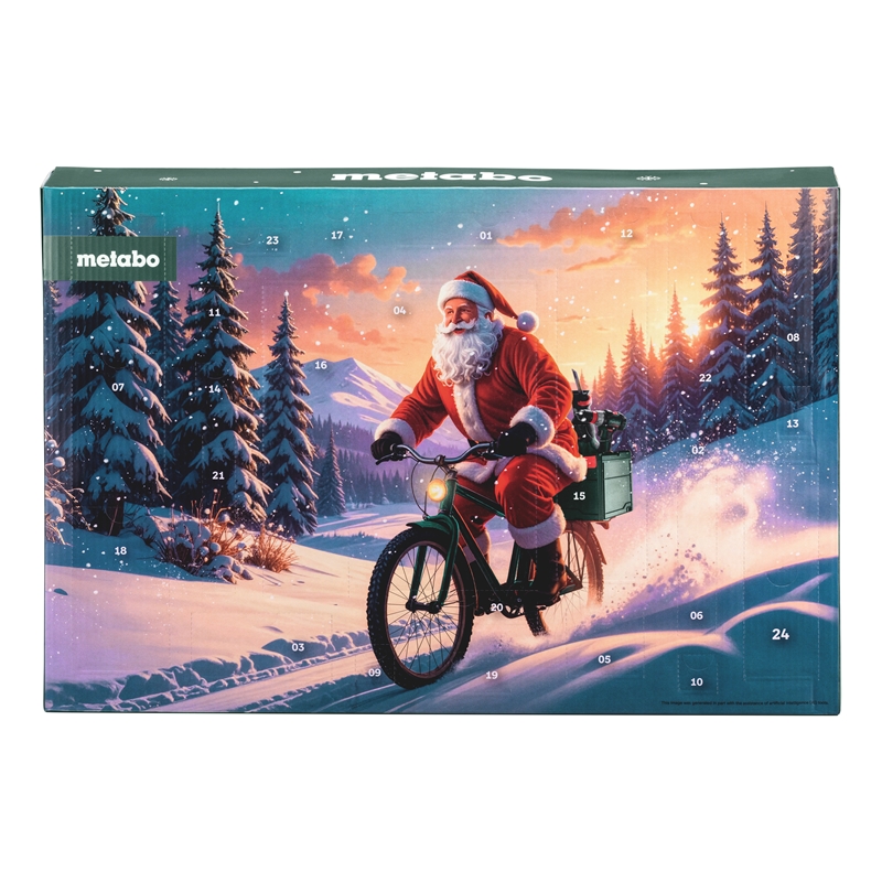 Metabo Adventskalender 2026 – Fahrrad Werkzeug & Zubehör Für 24 Tage