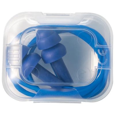 Gehörschutzstöpsel whisper 2111262 blau SNR 23 dB Größe S