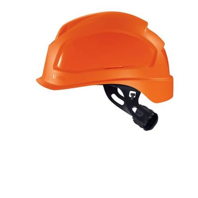 Schutzhelm pheos ABS B-S-WR 9772271 orange mit Lüftungen