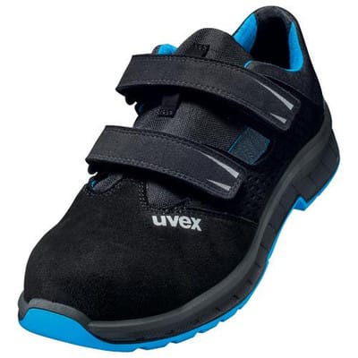 2 trend Sandalen S1 69369 schwarz/blau, Weite 12, Größe 42
