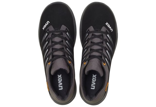 2 trend Halbschuhe S1 69478 schwarz/grau, Weite 11, Größe 42