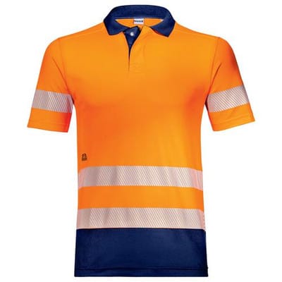 Poloshirt Construction warnorange, Größe XL