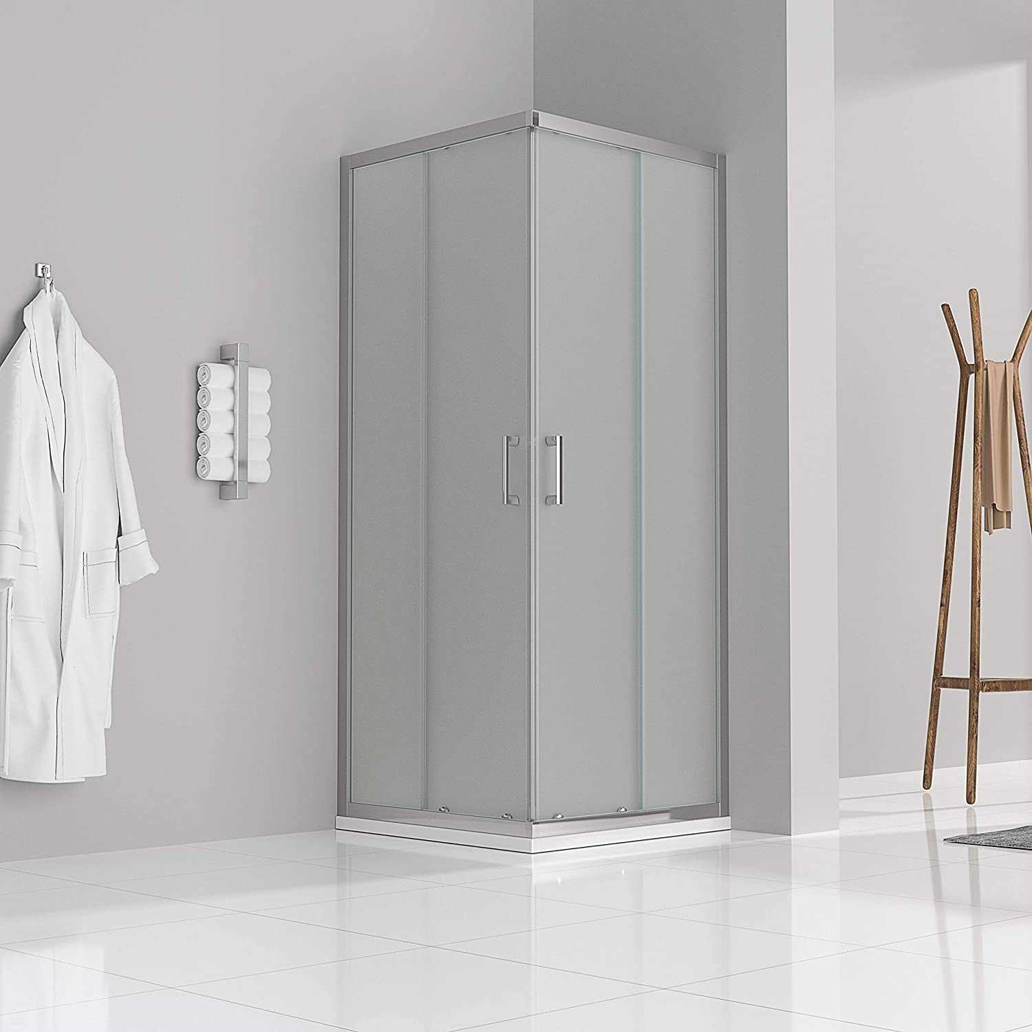 Dk77 - 70x85x180 Cm Frosted
