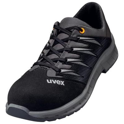 2 trend Halbschuhe S2 69499 schwarz/grau, Weite 12, Größe 45