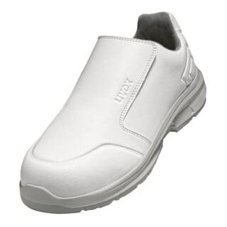 1 sport white Halbschuhe S2 65818 weiß, Weite 11, Größe 44