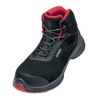 1 G2 Stiefel S3 68392 schwarz/rot, Weite 11, Größe 48