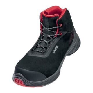 1 G2 Stiefel S3 68392 schwarz/rot, Weite 11, Größe 46