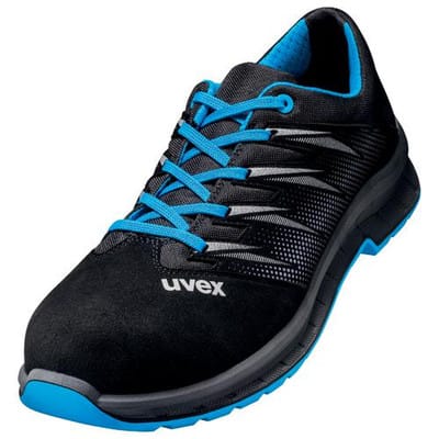 2 trend Halbschuhe S2 69398 schwarz/blau, Weite 11, Größe 37