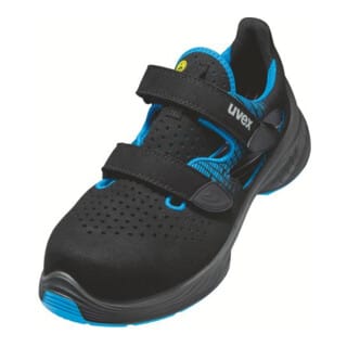 1 G2 Sandalen S1 68288 schwarz/blau, Weite 11, Größe 44