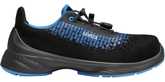 1 G2 Halbschuhe S1 68299 schwarz/blau, Weite 12, Größe 39