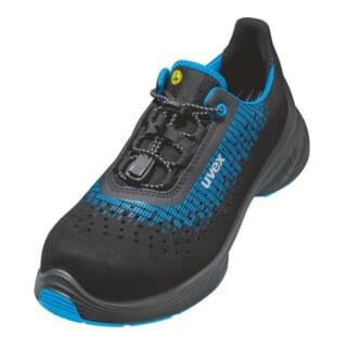 1 G2 Halbschuhe S1 68298 schwarz/blau, Weite 11, Größe 48