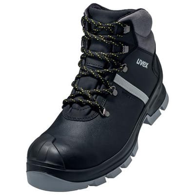 2 construction Stiefel S3 65103 schwarz/grau, Weite 12, Größe 40