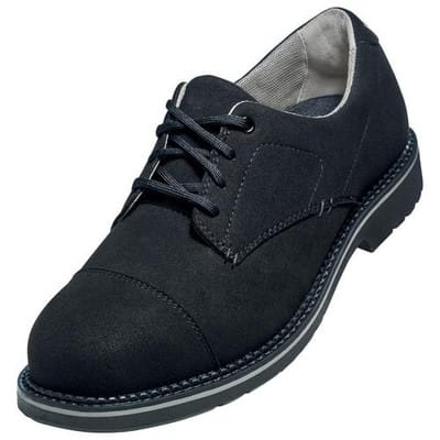 1 business Halbschuhe S3 84303 schwarz, Weite 12, Größe 45