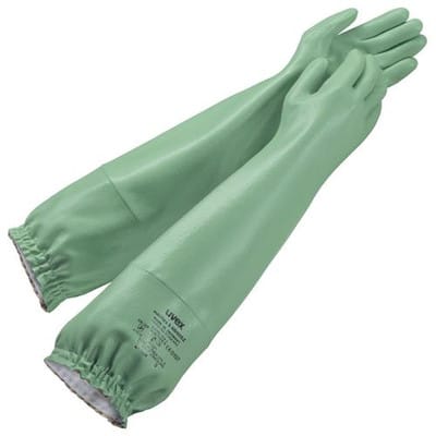 Chemikalienschutzhandschuh rubiflex S NB60SZ 89651, Größe 9