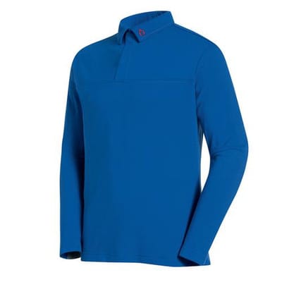 Longsleeve multifunction kornblau, Größe L