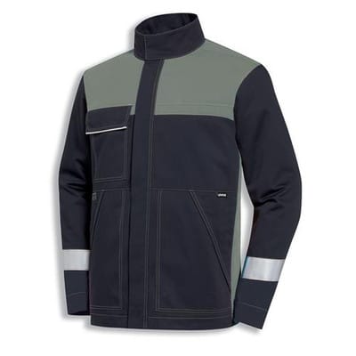 Arbeitsjacke multifunction dunkelgrau, Größe 106, 110