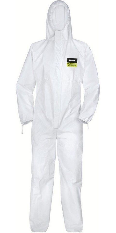 5/6 comfort light Einwegschutz-Overall weiß, Größe 3XL