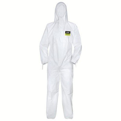 5/6 comfort light Einwegschutz-Overall weiß, Größe XL