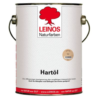 Holzöl Hartöl 2,5 l weiß