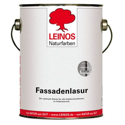 264 Fassadenlasur für Außen 2,5l, Silberanthrazit