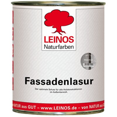 264 Fassadenlasur für Außen 0,75l, Silberanthrazit