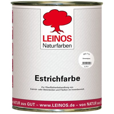 860 Estrichfarbe für Innen, 0,75l, Zementgrau