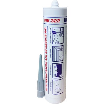 WK 322 SUPERFLEX RTV-Industriesilikon grau 310 ml