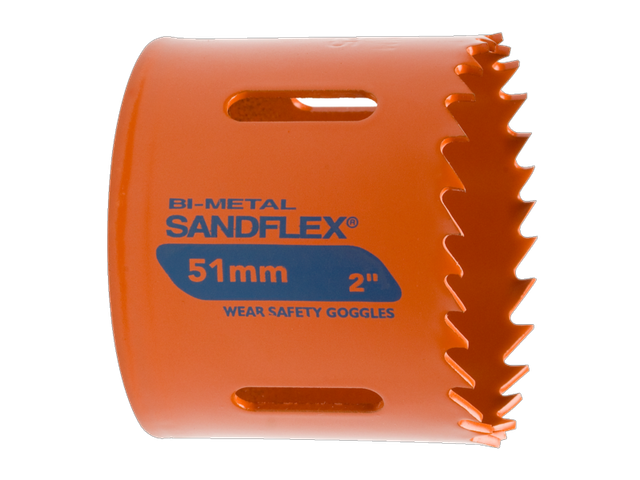 Lochsäge Sandflex® Bimetall, Tiefe 38mm, 4/6 Zpz, Ø 92mm