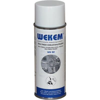 WS 92 Multinox-Edelstahlpolish für Lack-, Metall- und Edelstahlpflege 400ml