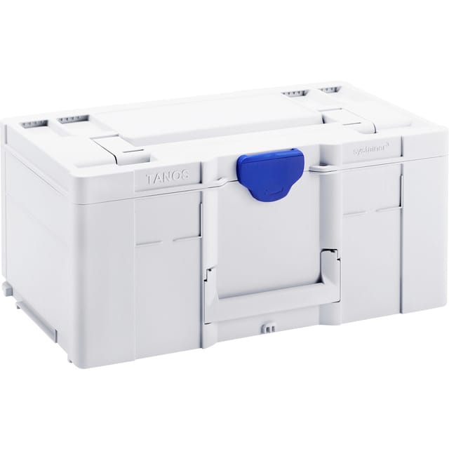 Systainer³ L 237 lichtgrau (RAL 7035) mit blauen T-Loc-Verschluss