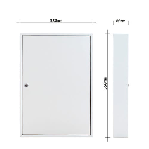 Schlüsselschrank eintürig S 100 Zylinderschloss