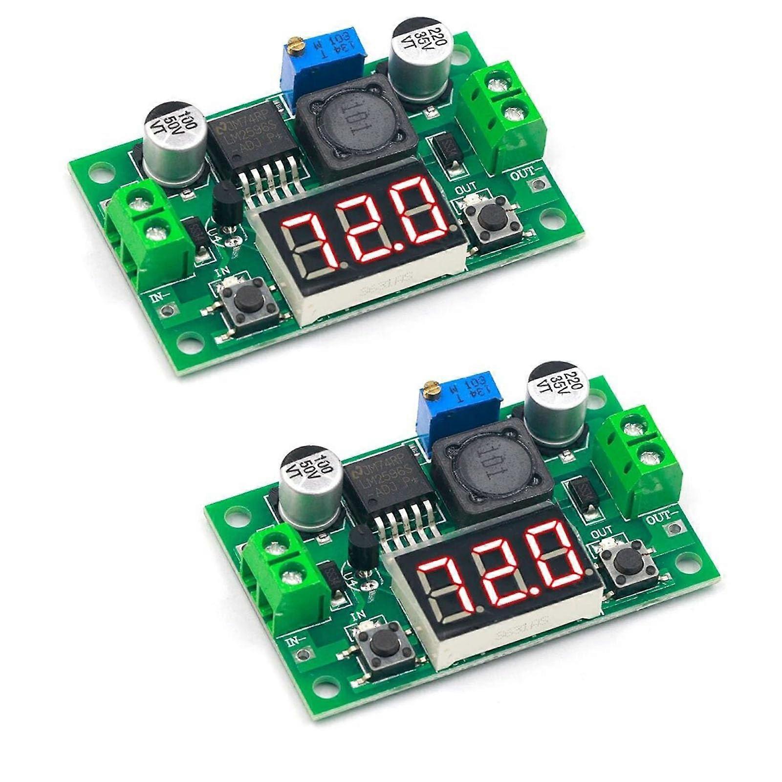 Lm2596 Dc/dc-abwärtswandler, Einstellbarer Spannungsregler Von 4,040 V Bis 1,2537 V Mit Led-anzeige