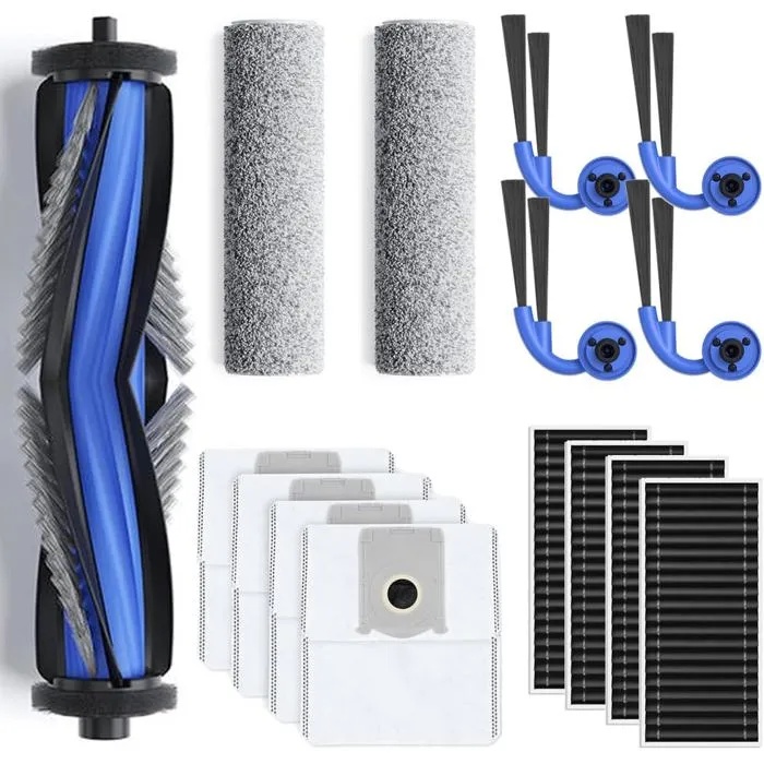 15-teiliges Zubehörset Für Ecovacs Deebot X9 Pro Omni/x11 Pro Omni, 1 Hauptgummibürste