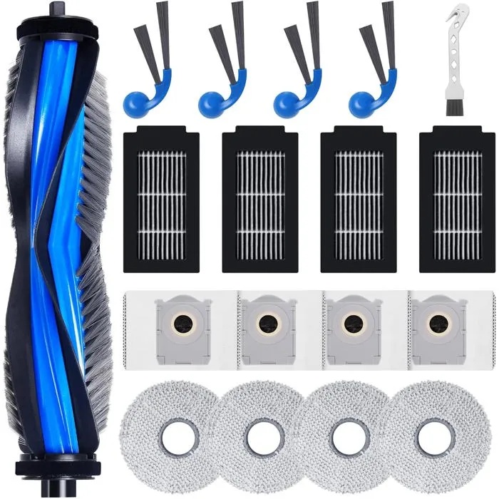 Set Mit 18 Zubehörteilen Für Den Ecovacs Deebot T30c Omni Gen2 / T30c Omni Saugroboter