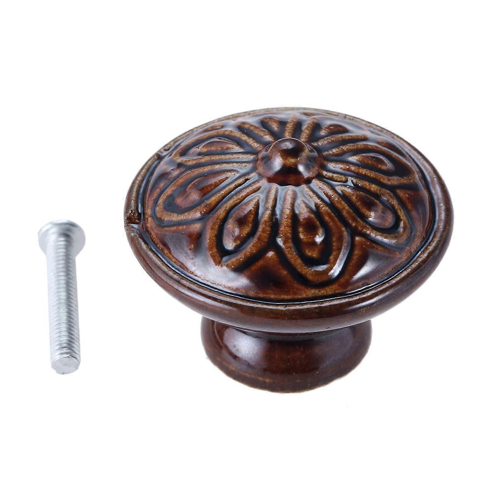 Keramischer Schubladengriff Mit 40x31mm Schraube, Möbelgriff Für Schrank Und Tür