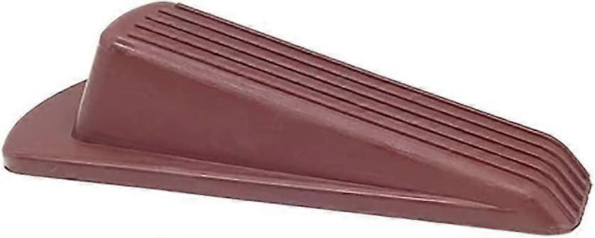Magnetischer Türstopper Mit Gummidämpfer, Robuster Edelstahl-türstopper Zur Wandmontage, Braun