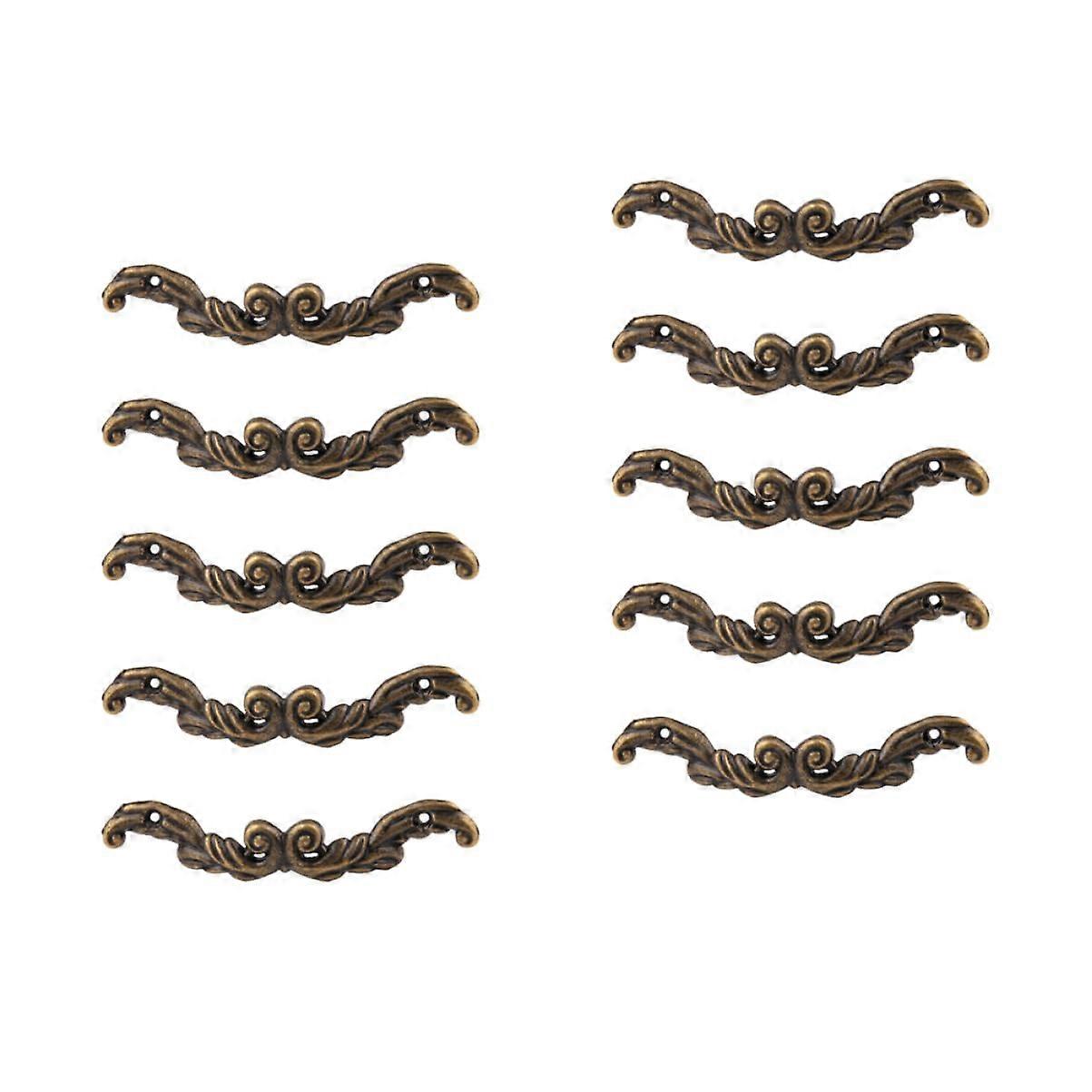 Set Mit 10 Vintage-möbelgriffen, Antike Metall-schubladenknöpfe Für Schränke Und Möbel, Langlebiges Design