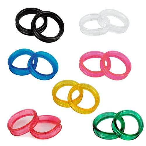 Gummiprotektoren In Verschiedenen Farben Für 22 Mm. Gelb