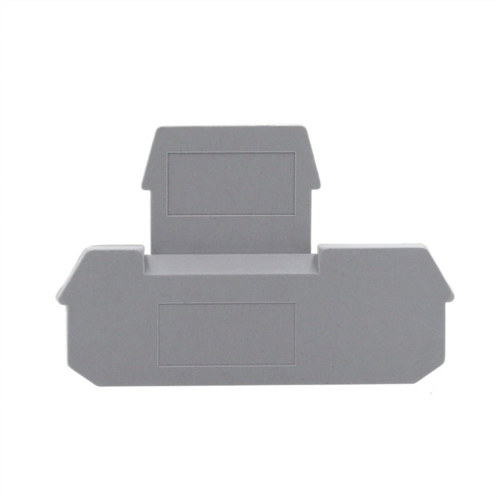 Schraubklemmenblock Für 2,5 Mm Din-schiene Mit Endplatte Mbkkb2.5, Set Mit 5 Zuverlässigen Kabelverbindern