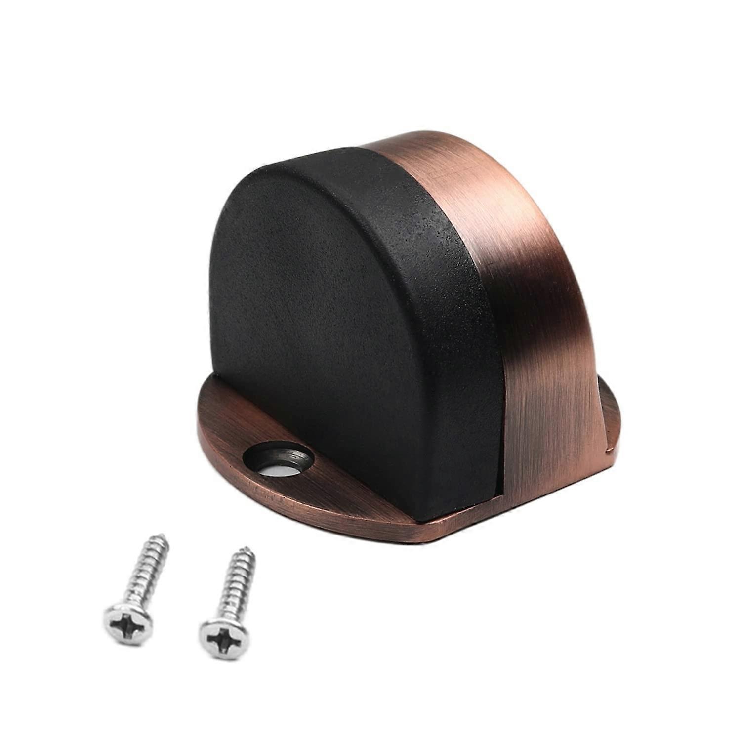 Robuster Türstopper Aus Edelstahl In Kupferfarbe Mit Gummidämpfer Für Das Homeoffice