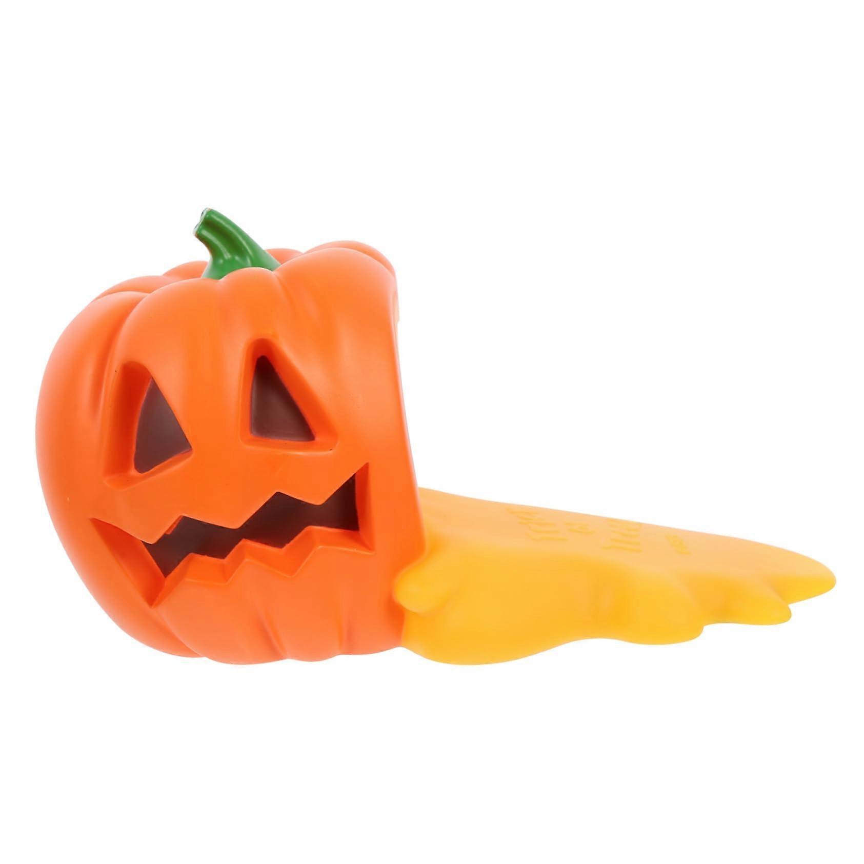 Halloween-kürbis-türstopper, Rutschfester Türstopper Aus Gummi Für Mehr Sicherheit Und Dekoration Im Haus.