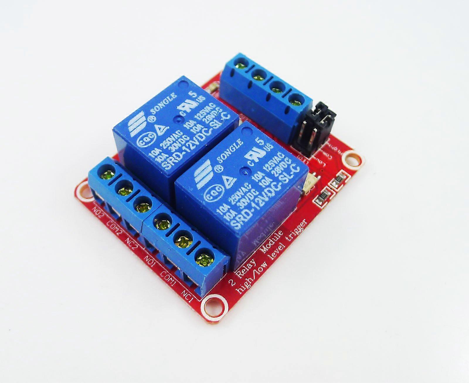 12v 2-kanal-relaismodul Mit Optokoppler-signalisolierung Für Arduino-projekte