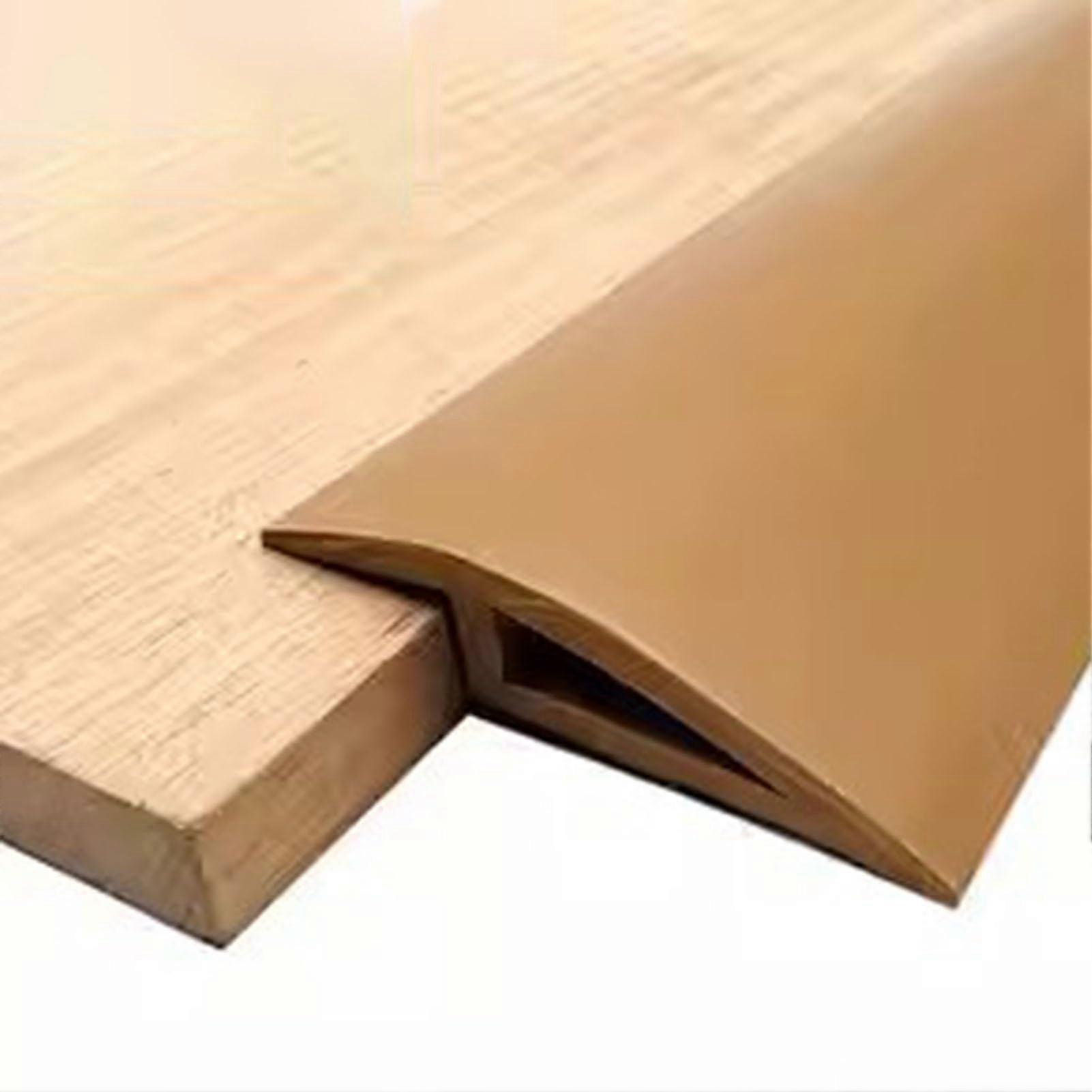 Rotes Pvc-übergangsprofil Für Teppich- Und Laminatböden, Selbstklebend Und Glatt, Leicht Zu Reinigen.