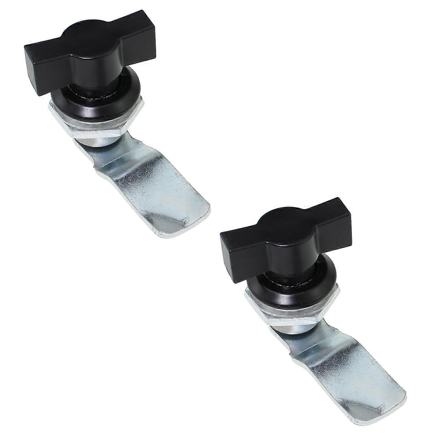Set Mit 2 Nockenschlössern Aus Zinklegierung Mit T-griff, Langlebige Und Rostbeständige Schrankschlösser Für Schubladen Und Möbel