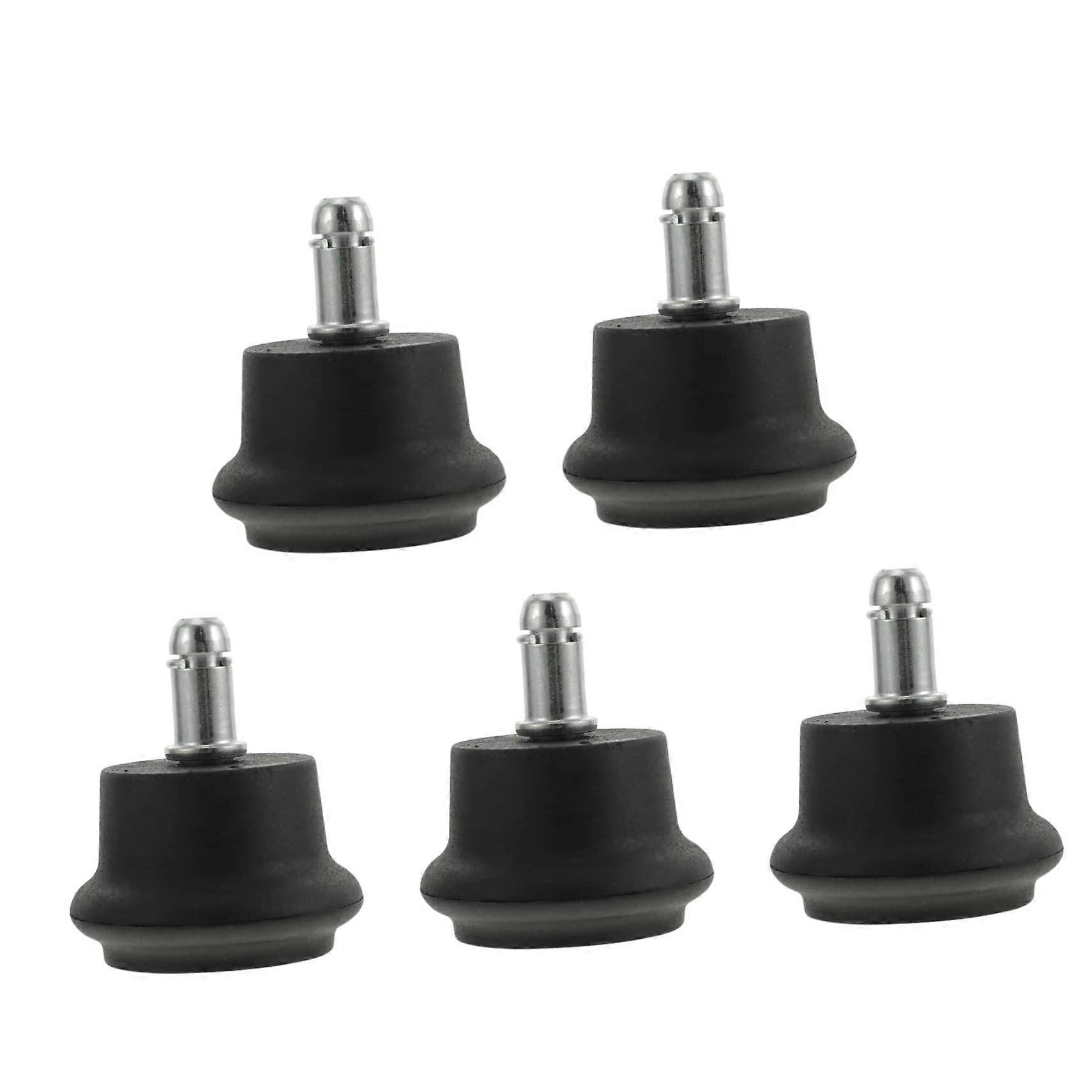 Set Mit 5 Lenkrollen, Reduziertes Rollgeräusch Für Hartholzböden, Fliesen Und Teppichböden